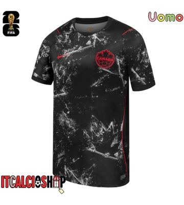 Canada Seconda Maglia Mondiali 2026 Manica Corta